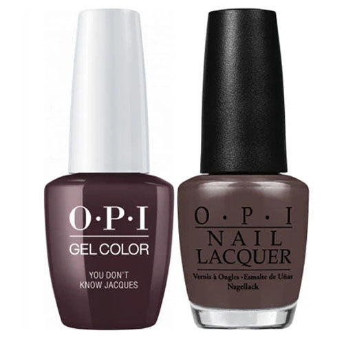 OPI Gel & Polish Duo:  F15 You Don't Know Jacques