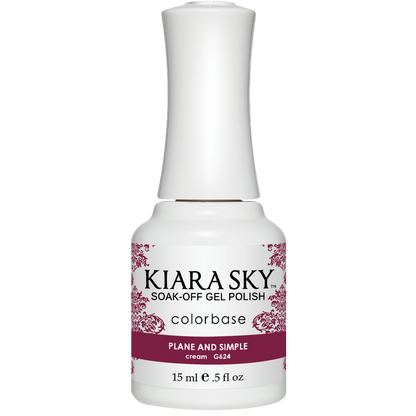 Kiara Sky Gel Polish - PLANE AND SIMPLE