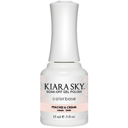 Kiara Sky Gel Polish - Peaches and Cream