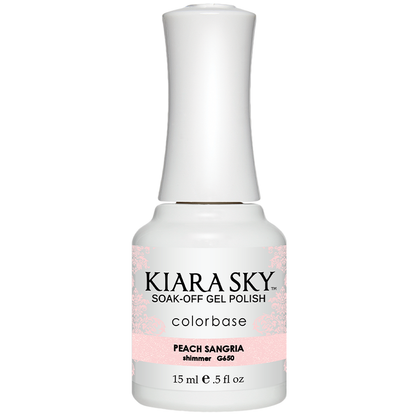 Kiara Sky Gel Polish - Peach Sangria