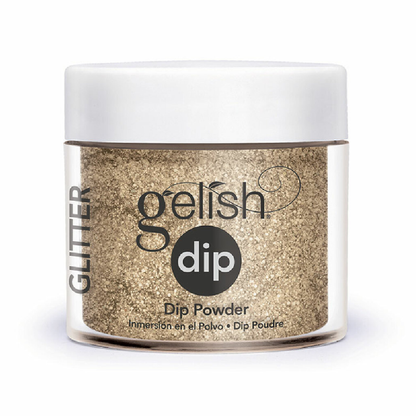 GELISH Dip - Glitter & Gold 23g/0.8 oz.