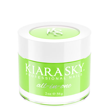 Kiara Sky Dip and Acrylic Powder 2oz - Go Green