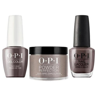 OPI Trio: I54 That's What Friends are Thor