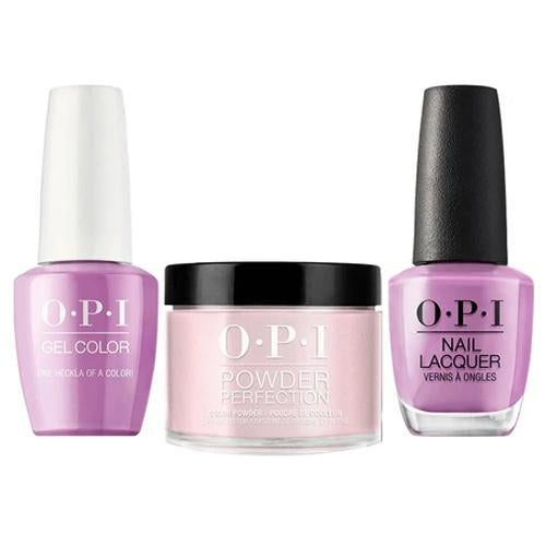 OPI Trio: I62 One Heckla of a Color