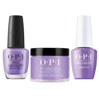 OPI 3 in 1 - P007 Skate To The Party - Dip, Gel & Lacquer Matching