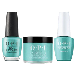 OPI 3 in 1 - P011 I’m Yacht Leaving - Dip, Gel & Lacquer Matching