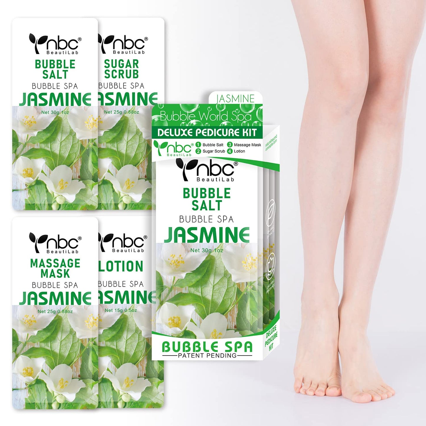 NBC Jasmine - 4 Step Pedicure kit