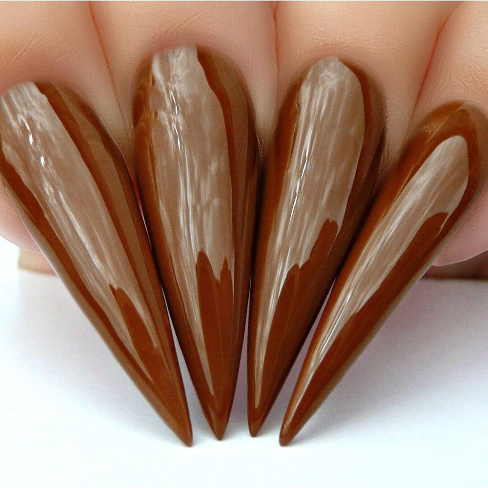 Kiara Sky Gel Nail Polish Duo - 543 Brown Colors - Treasure The Night