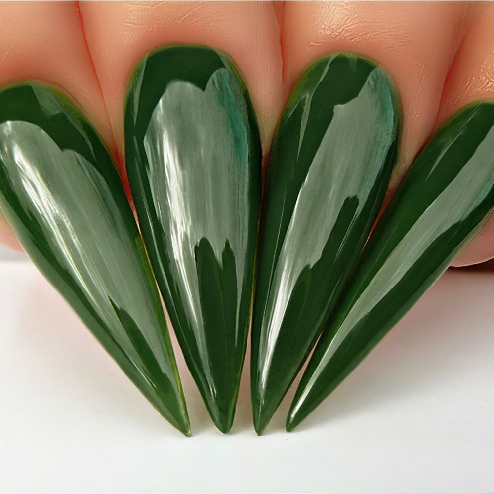 Kiara Sky Gel Nail Polish Duo - 548 Green Colors - Hush Hush