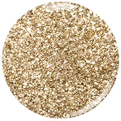Kiara Sky Gel Nail Polish Duo - 554 Gold Glitter Colors - Pixie Dust