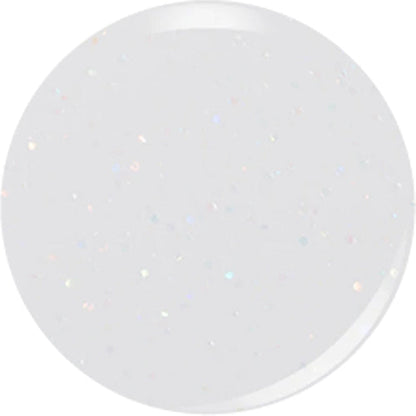 Kiara Sky Gel Nail Polish Duo - 555 White Colors - Frosted Sugar