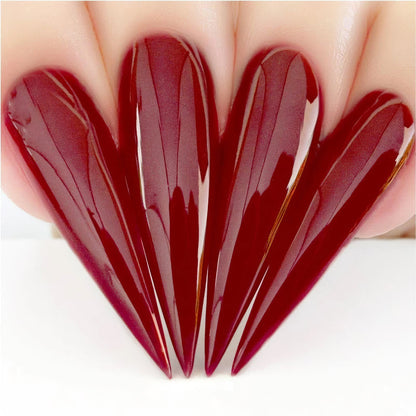 Kiara Sky Gel Nail Polish Duo - 570 Red Colors - Cheri Cheri