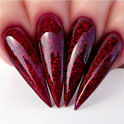 Kiara Sky Gel Nail Polish Duo - 578 Red Colors - I'm bossy