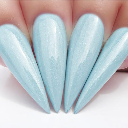 Kiara Sky Gel Nail Polish Duo - 581 Blue Colors - Thrill Seeker
