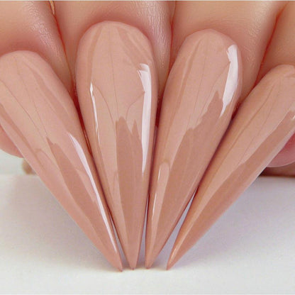 Kiara Sky Gel Nail Polish Duo - 600 Beige Neutral Colors - Naughty List