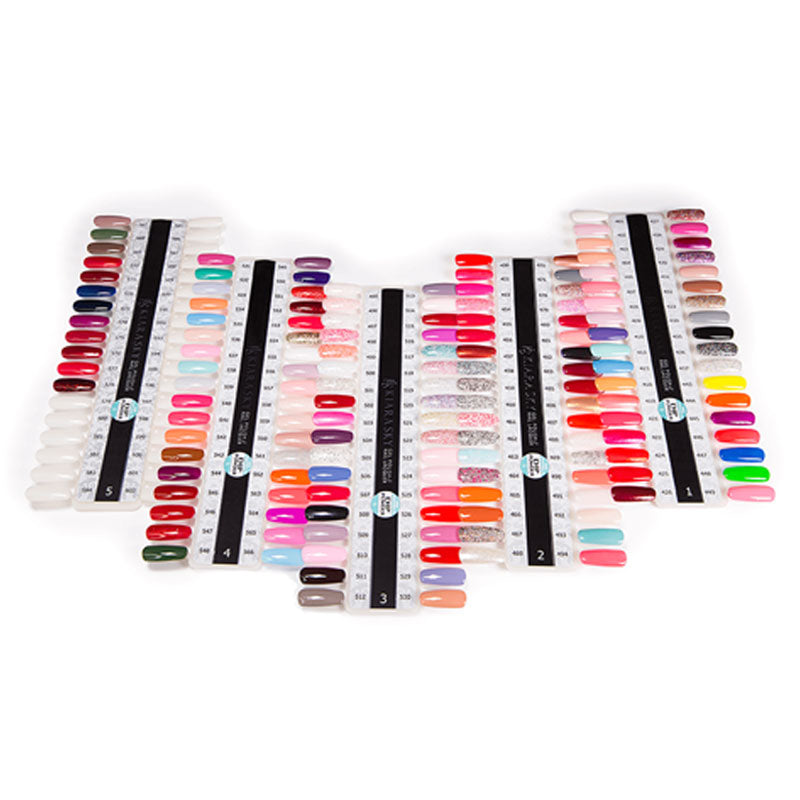 Kiara Sky Nail Lacquer Essentials - COLOR SWATCH PALETTE