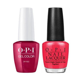 OPI Gel & Polish Duo:  L72 OPI Red
