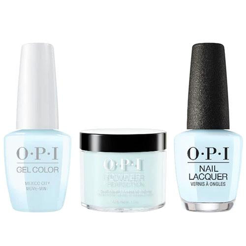 OPI Trio: M83 - Mexico City Move-mint