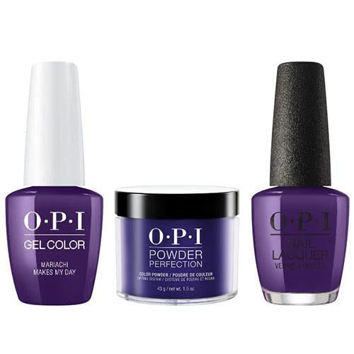 OPI Trio: M93 - Mariachi Makes My Day