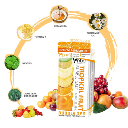 NBC Tropical Fruit - 4 Step Pedicure kit