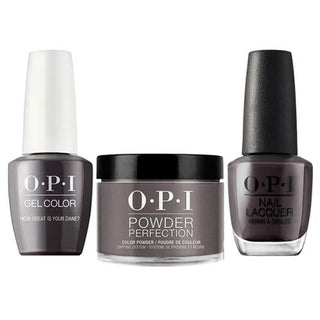 OPI Trio: N44 How Great is your Dane?