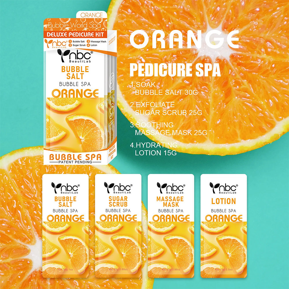 NBC Orange - 4 Step Pedicure kit