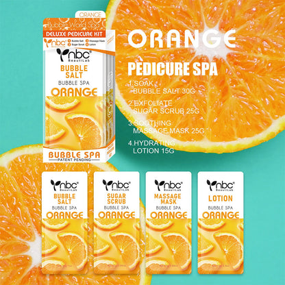 NBC Orange - 4 Step Pedicure kit
