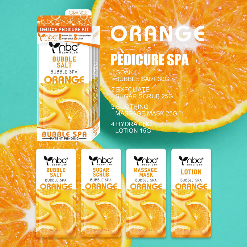 NBC Orange - 4 Step Pedicure kit