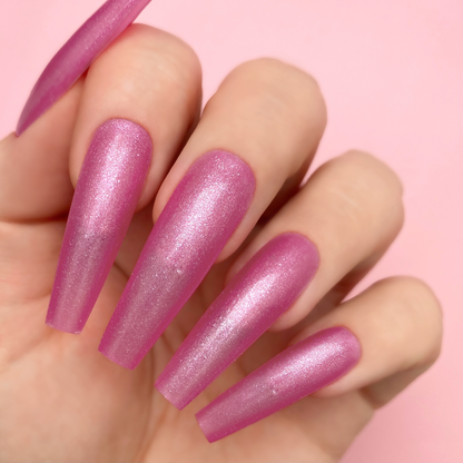 Kiara Sky Nail Lacquer - Pink Stardust