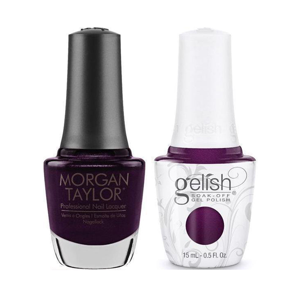 Gelish & Morgan Taylor Combo GE 866 - Plum And Done