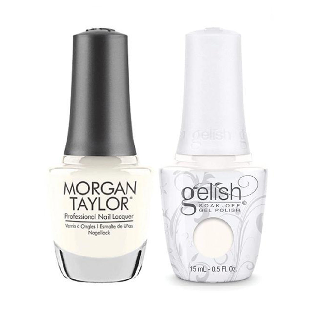 Gelish & Morgan Taylor Combo GE 811 - Sheek White