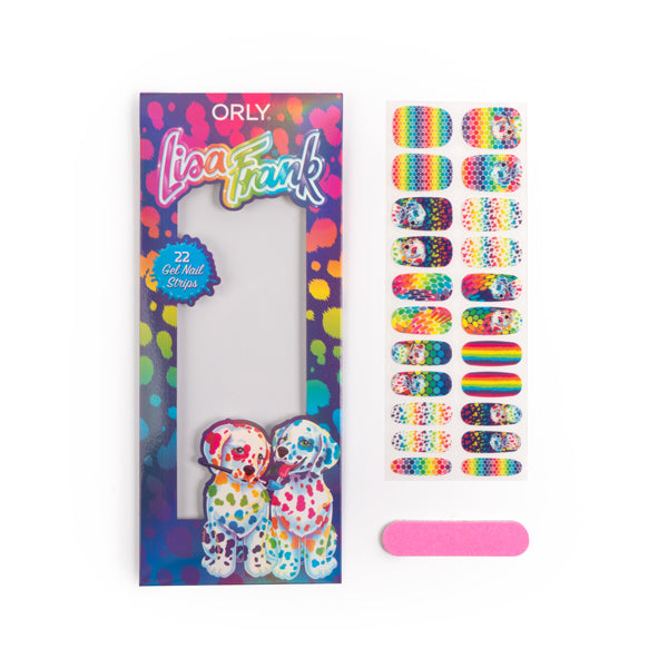 ORLY® x Lisa Frank® Spotty & Dotty™ Gel Nail Strips