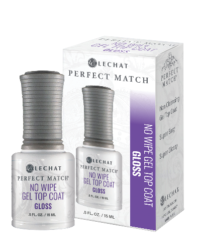Perfect Match No-Wipe Gel Topcoat Gloss