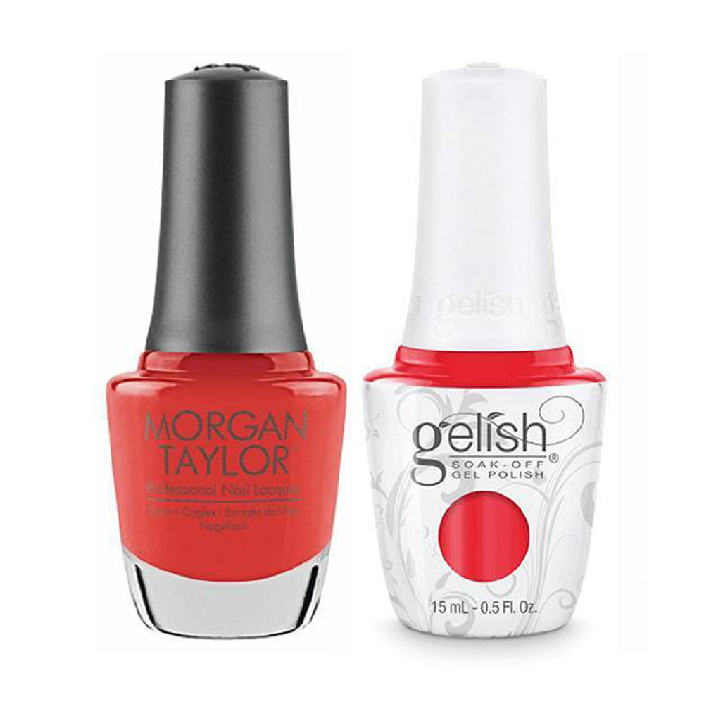 Gelish & Morgan Taylor Combo GE 821 - Tiger Blossom