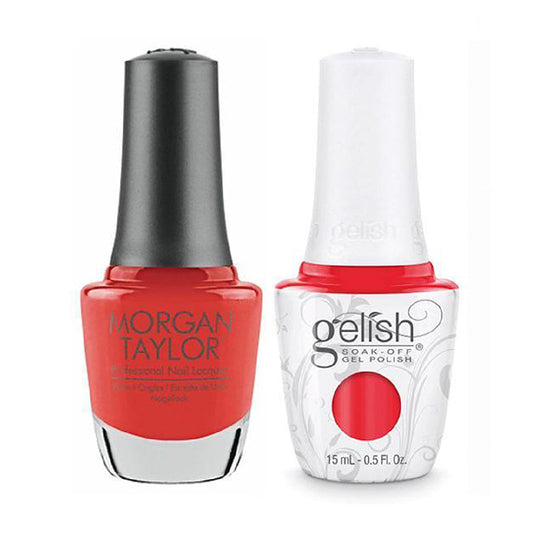 Gelish & Morgan Taylor Combo GE 821 - Tiger Blossom