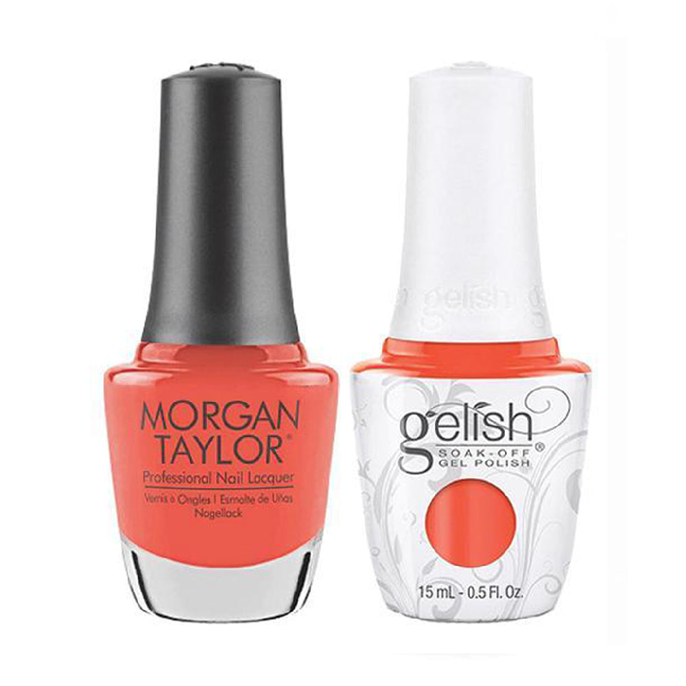 Gelish & Morgan Taylor Combo GE 894 - Tiki Tiki Laranga