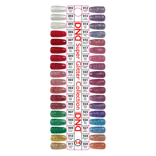 DND Part 14 - Set of 35 Gel & Lacquer Combos