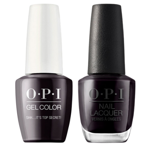 OPI Gel & Polish Duo: W61 Shh... It's Top Secret