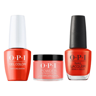 OPI Trio: F006 Rust & Relaxation
