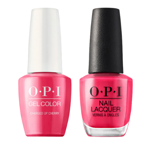 OPI Gel & Polish Duo: B35 Charged Up Cherry