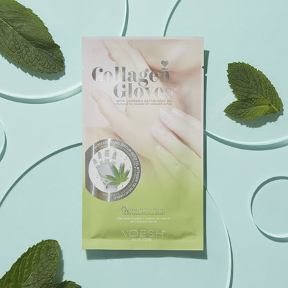 Voesh - Collagen Gloves with Cannabis Sativa Seed Oil - A Manicure in a Glove™