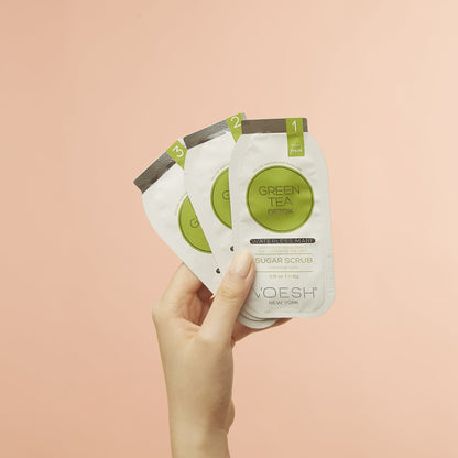 Voesh Mani in a Box Waterless 3 Step Green Tea Detox