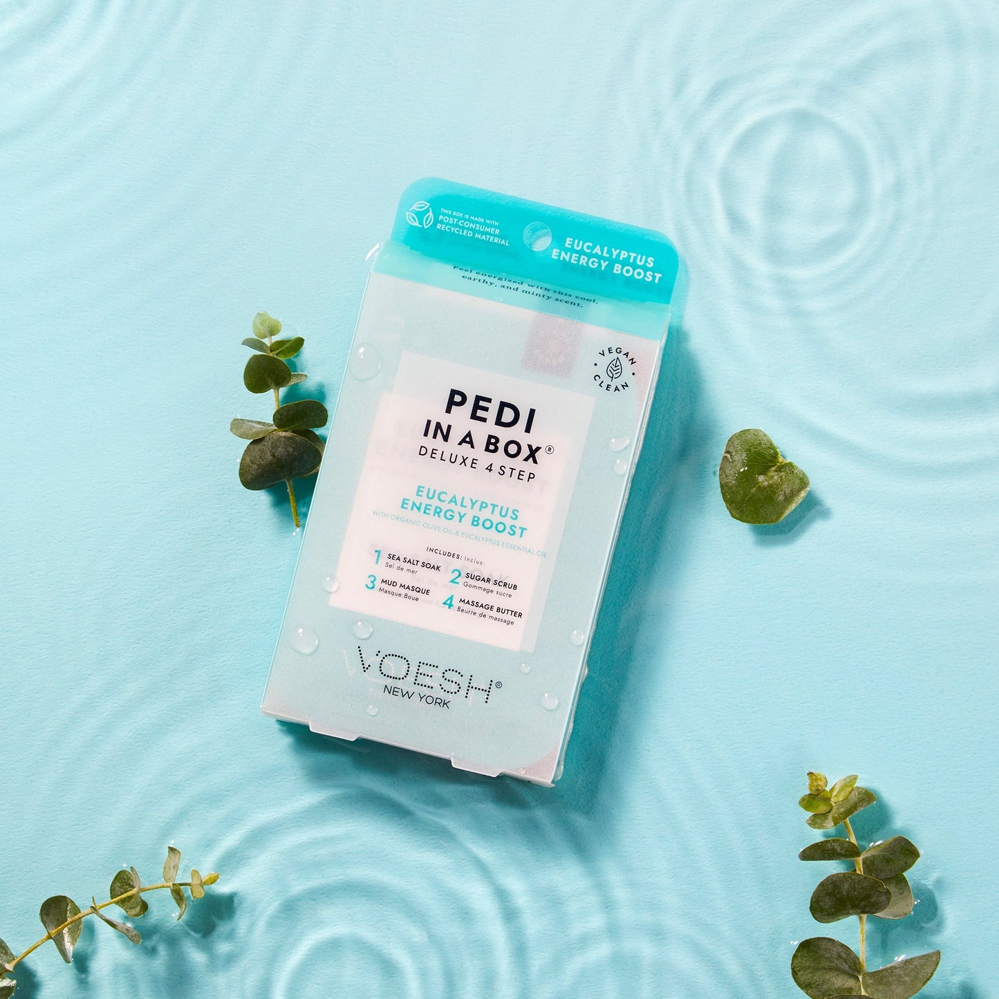 Voesh - Pedi in a Box Deluxe 4 Step Herb Trio ($21 value)