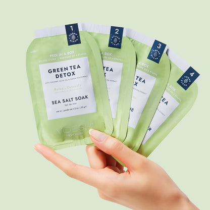 Voesh - Pedi in a Box Deluxe 4 Step Green Tea Detox