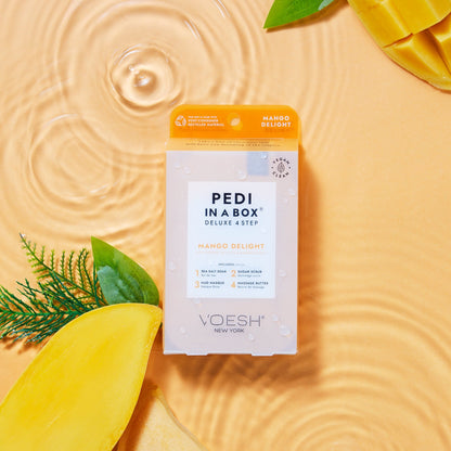 Voesh - Pedi in a Box Deluxe 4 Step Fruity Trio ($21 value)