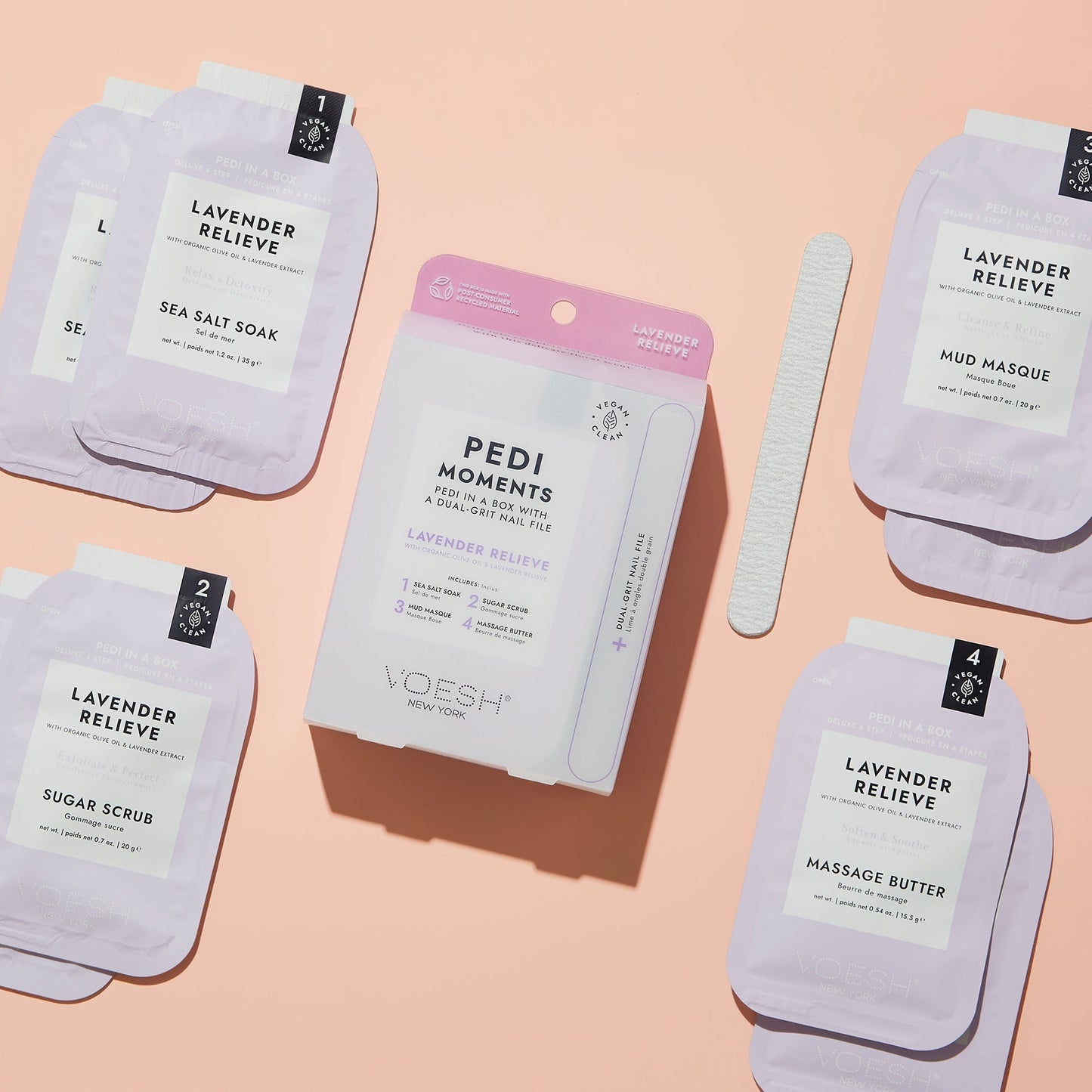 Voesh - Pedi Moments - 3 Scents