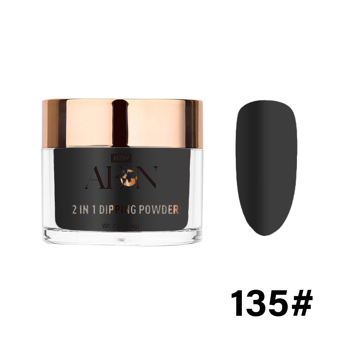 #135 - AEON Dipping Powder - Black Widow 2oz