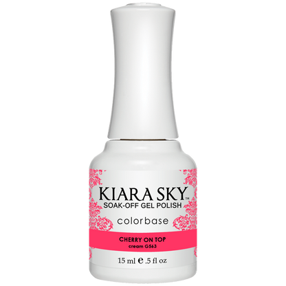 Kiara Sky Gel Polish - CHERRY ON TOP