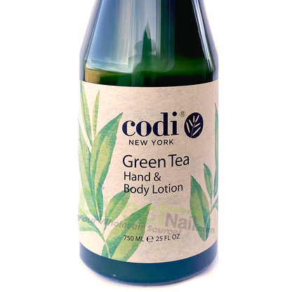 Codi Lotion Green Tea 25oz Case of 12 Hand & Body Lotion