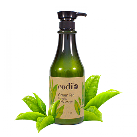 Codi Lotion Green Tea 25oz Case of 12 Hand & Body Lotion